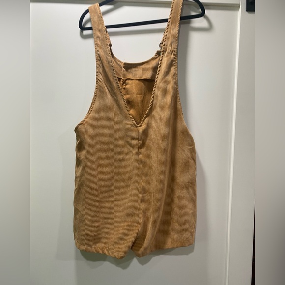 SHEIN Tan Corduroy Jumpsuit - Picture 5 of 6